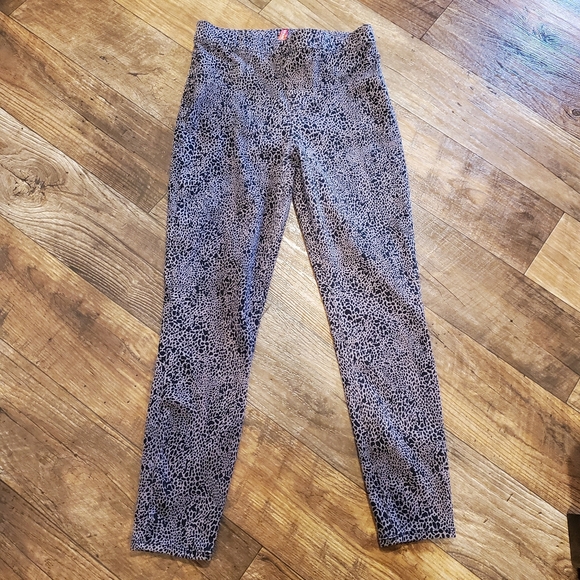 SPANX leopard jeggings pants size medium - Picture 1 of 6